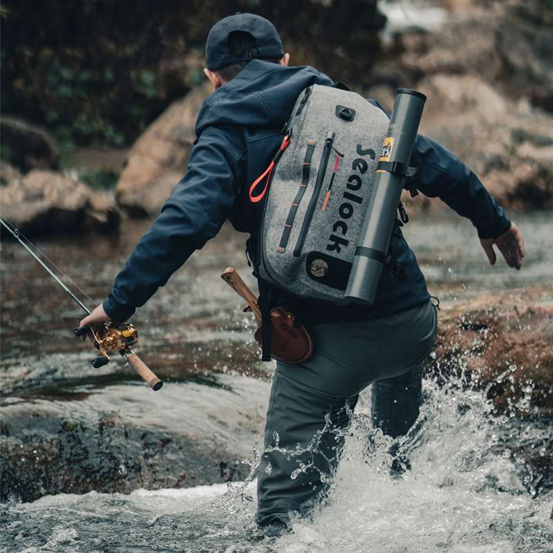 14L panlabas na stream na lumilipad na backpack ng pangingisda