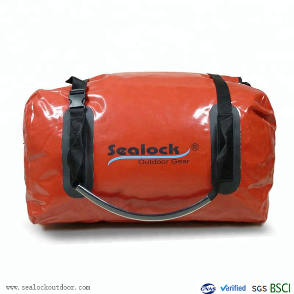 80Liter Hindi nababasa Duffel Bag Sa Pula Pvc