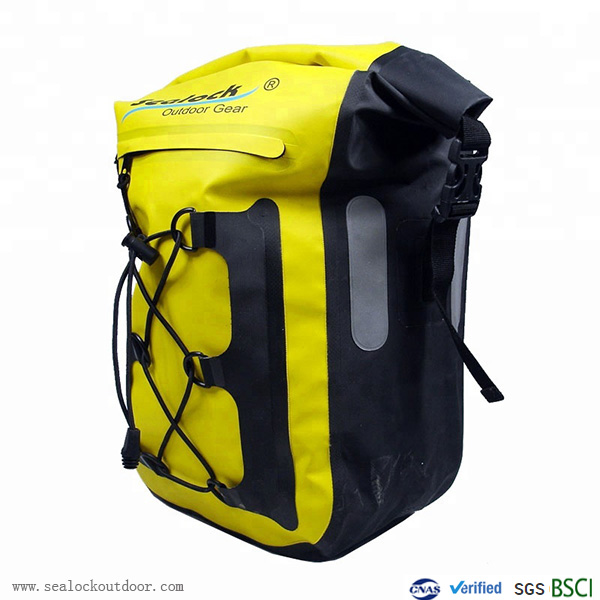 Hindi nababasa Bike Backpack Sa Dilaw 25Liter