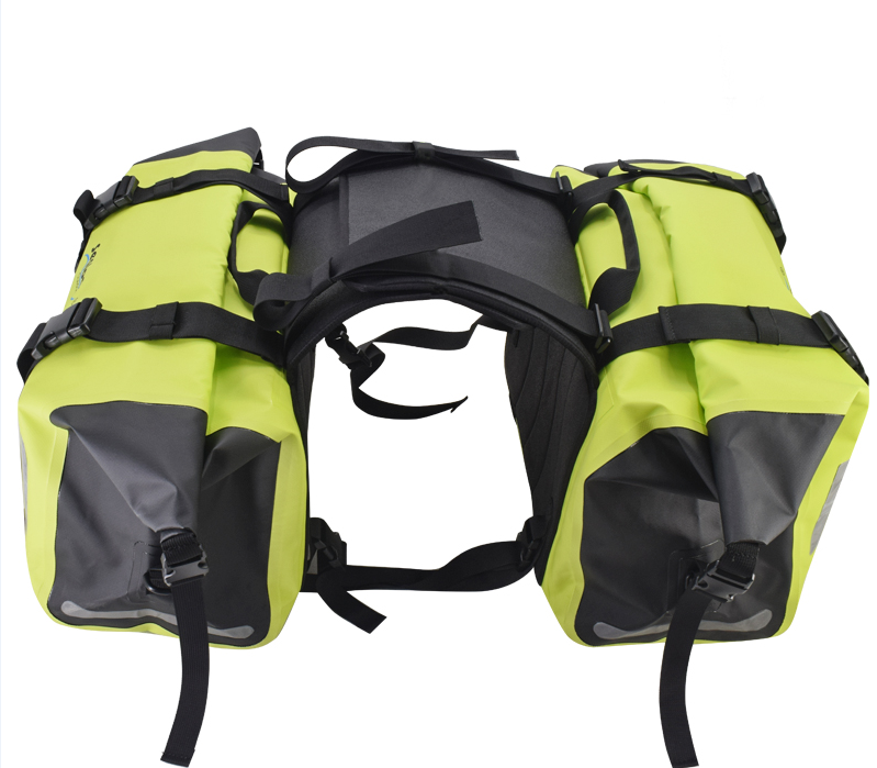 Waterproof saddle bag para sa biyahe ng motorsiklo