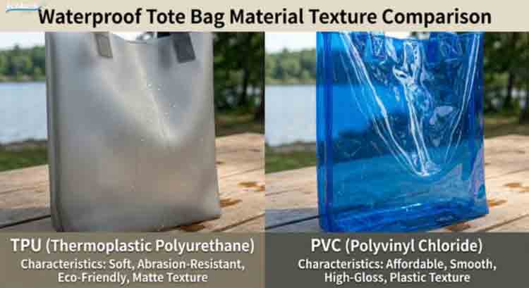 TPU vs PVC Waterproof Duffel Bag na Materyal na Mas Matagal