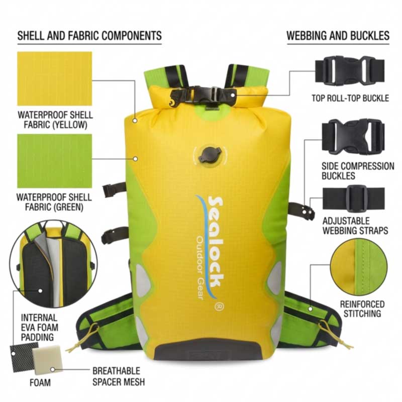 Hindi tinatagusan ng tubig Backpack Material Guide