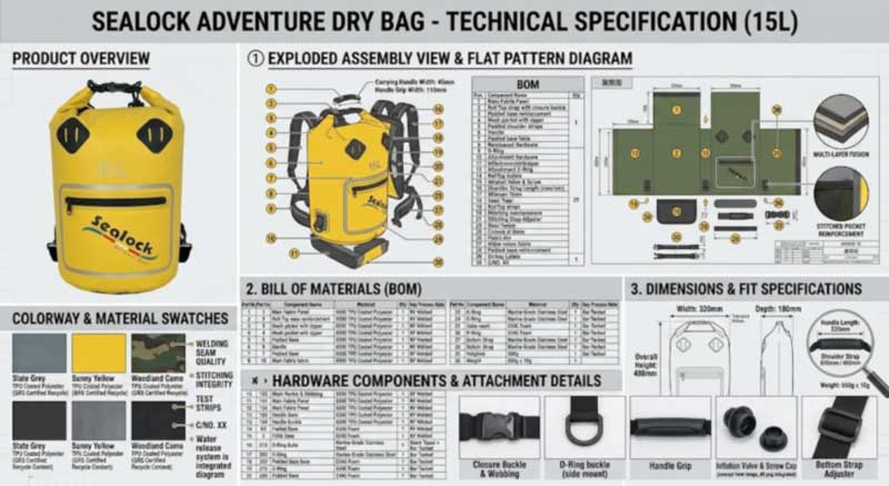 Tech Pack para sa Waterproof na Bag — Ano ang Tutukuyin