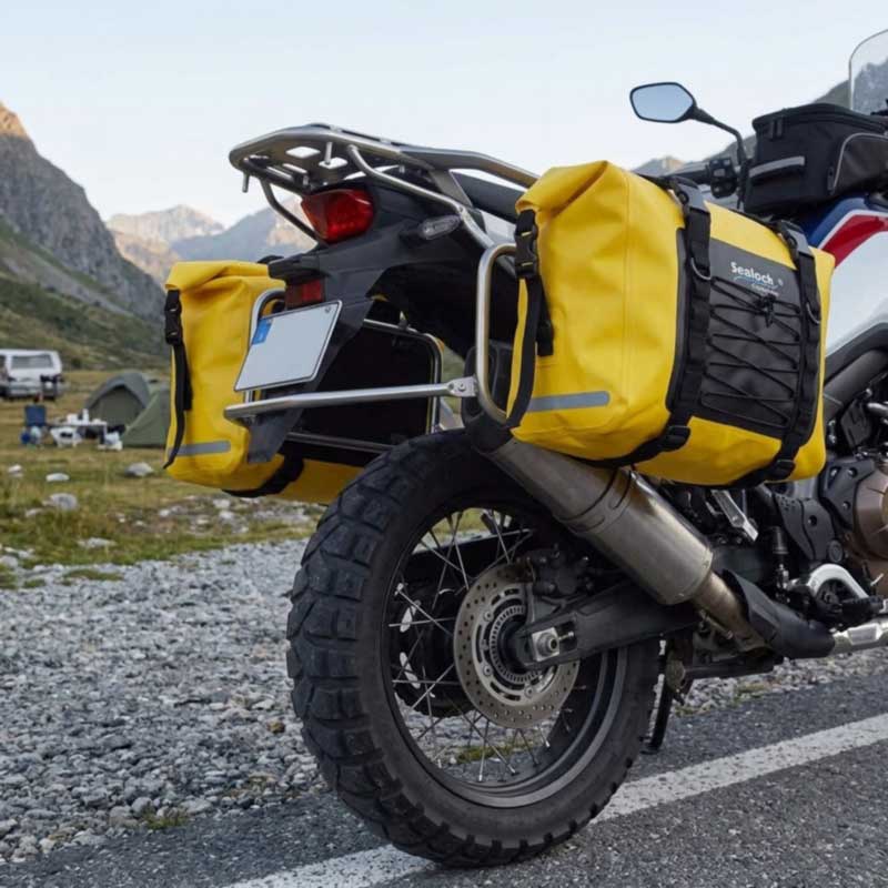 Mga Waterproof na Bag ng Motorsiklo — Welded PVC, 40–80L | OEM