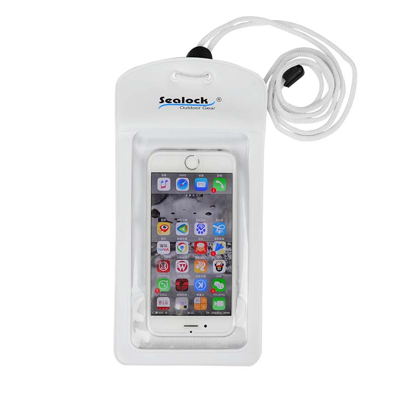 Dual-Seal IPX8 Waterproof Phone Pouch na may Rear Camera Window