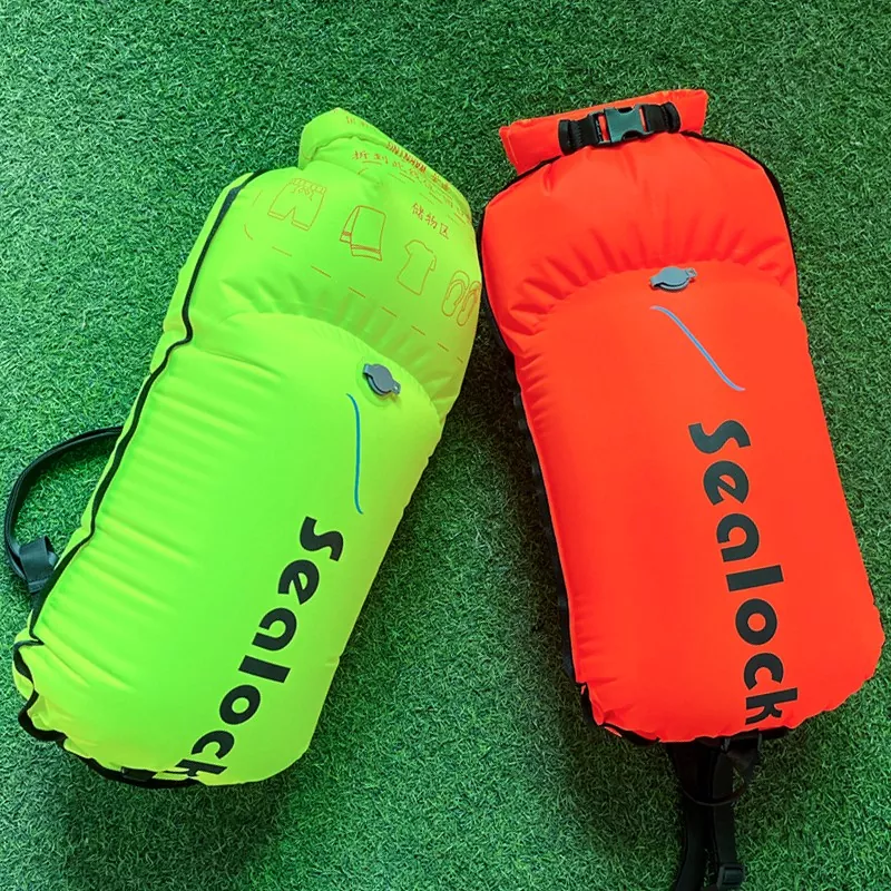 Open Water Swim Buoy na may Dry Bag