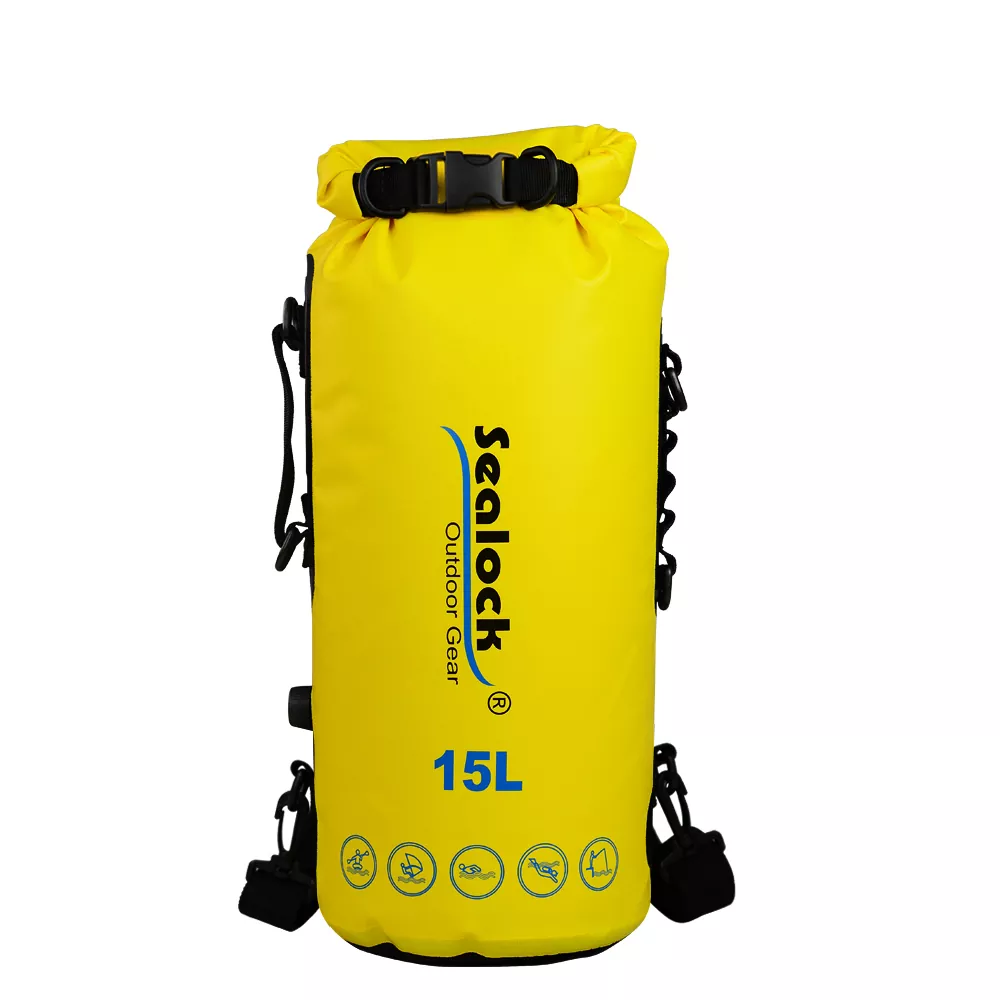 Waterproof Backpack Dry Bag Para sa Kayaking